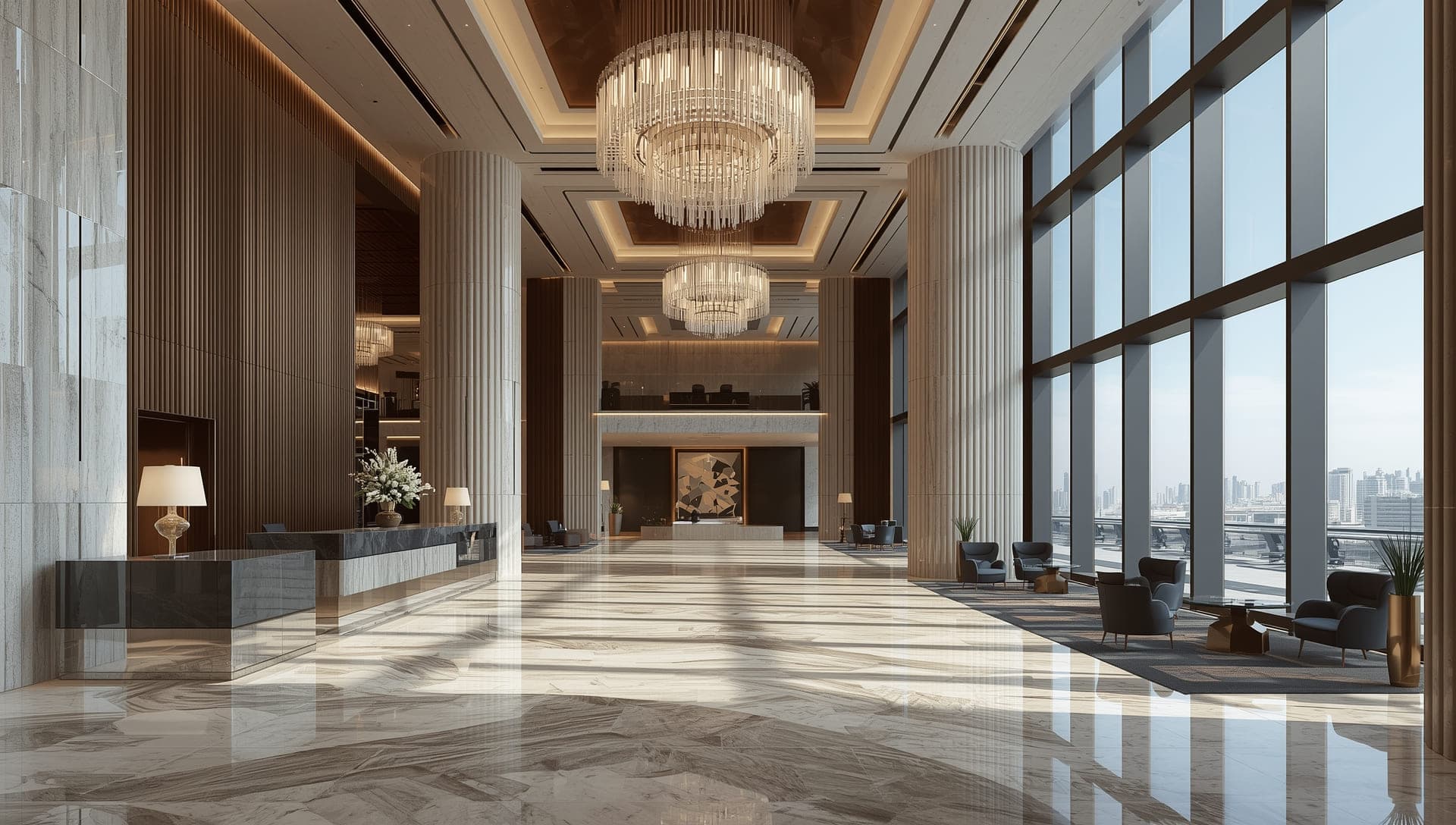 From Concept to Completion: The Fit-Out Journey of a Five-Star Hotel Lobby