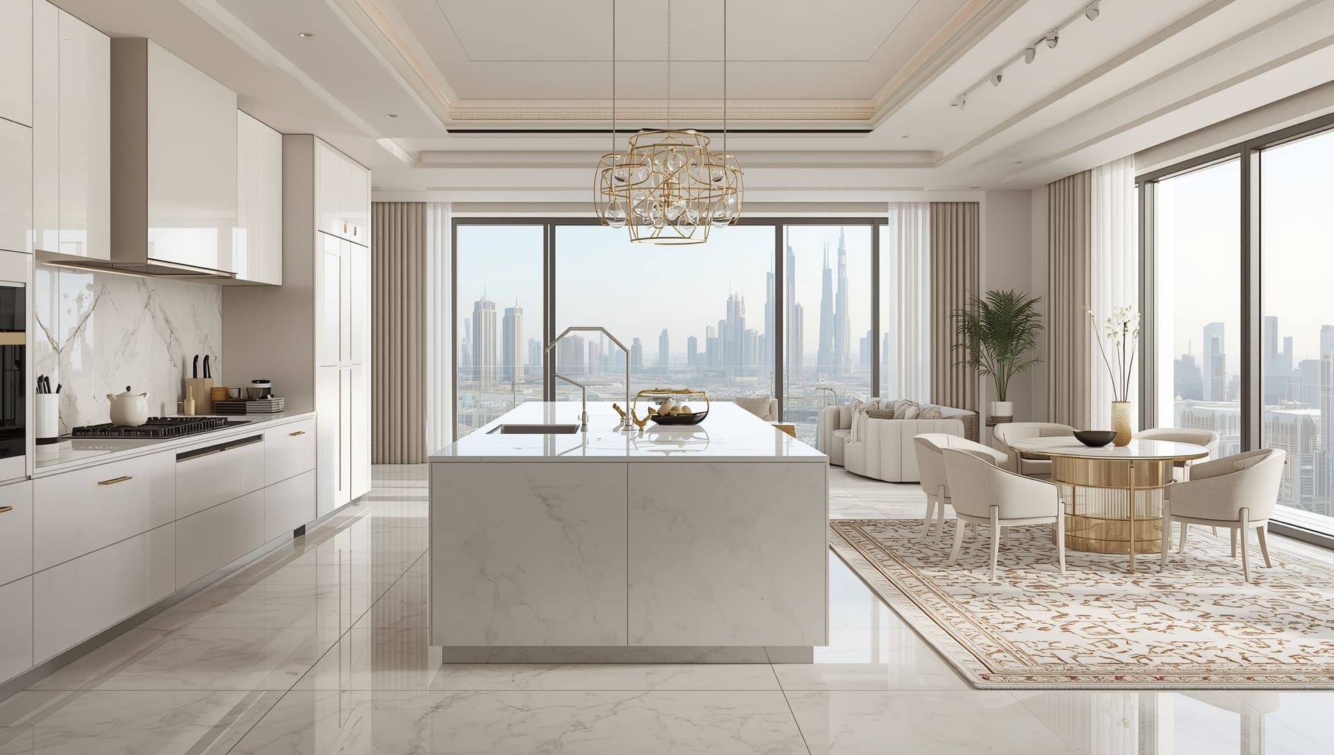 A Masterclass in Kitchen Design: The Heart of the Modern Dubai Home