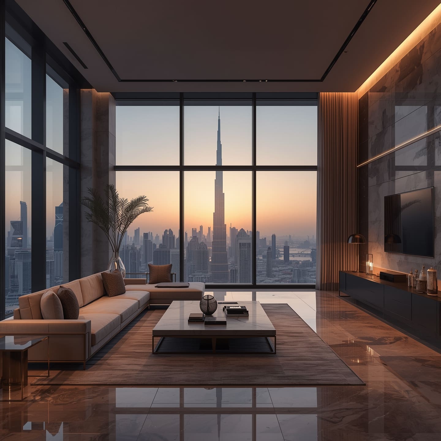 Curated visual reference: Visual Reference: From Vision To Reality A Look Inside A Bespoke Penthouse