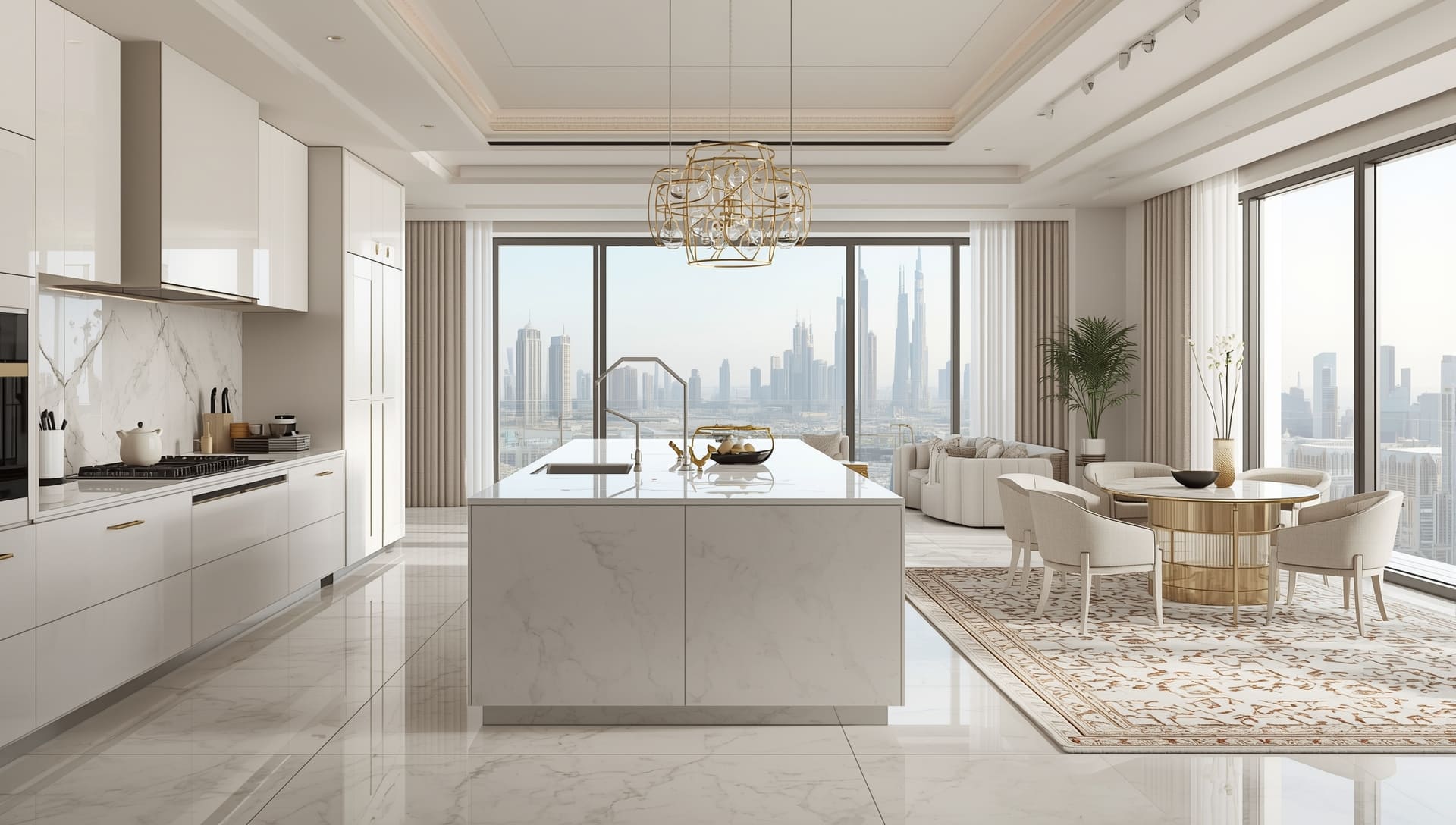 A Masterclass in Kitchen Design: The Heart of the Modern Dubai Home